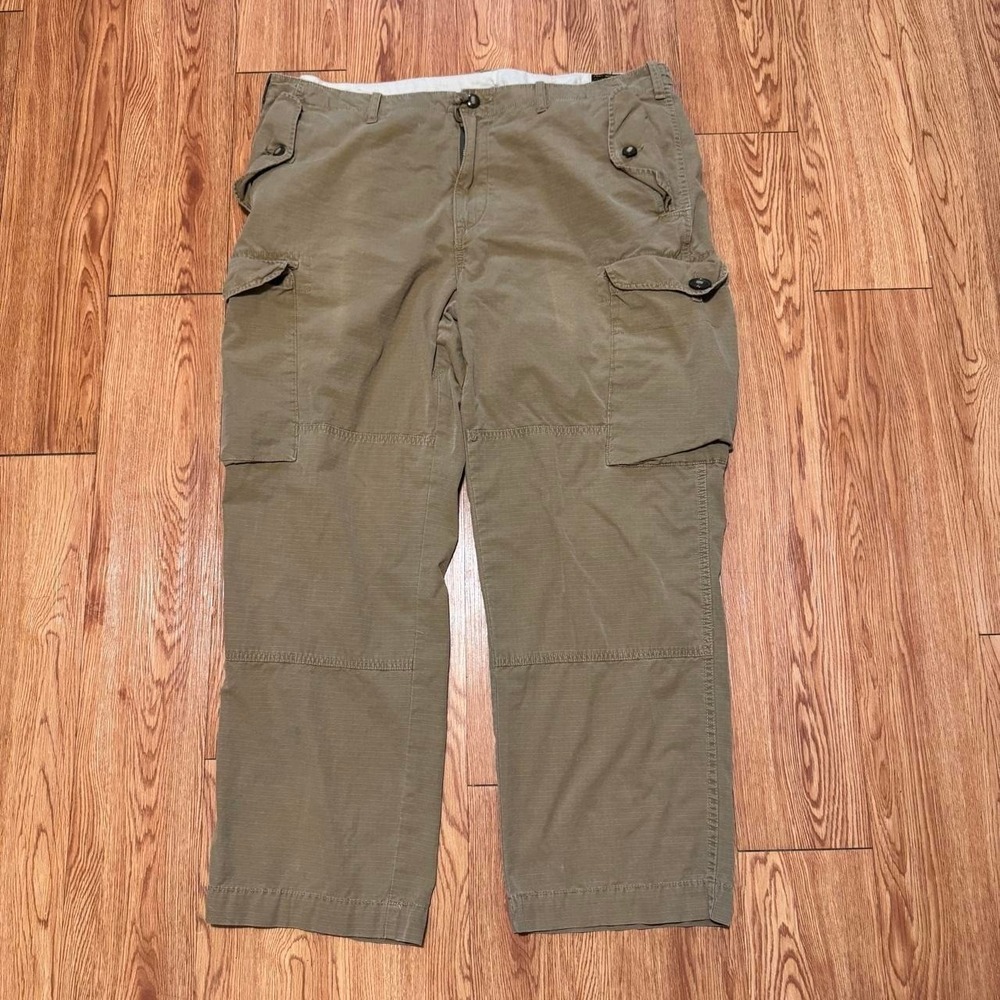 Polo Ralph Lauren Men's Pants 44B Military Surplus Cargo Baggy Brown